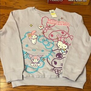 Hello Kitty Kids Sweatshirt - Light Purple and Pink